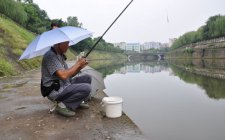 夏天雨天野钓钓位选位技巧
