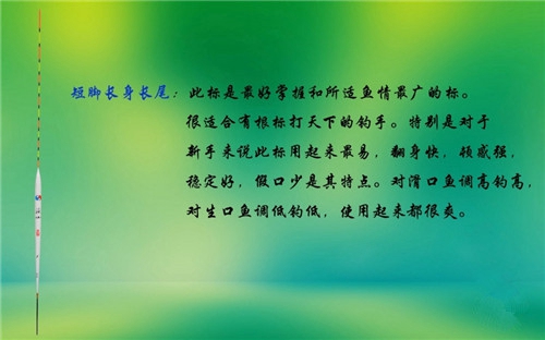 野钓一般用什么浮漂_WWW.YUJUCEPING.COM
