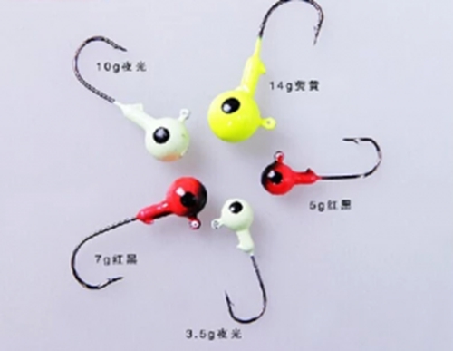 铅头钩的绑法 铅头钩钓组图解_WWW.YUJUCEPING.COM