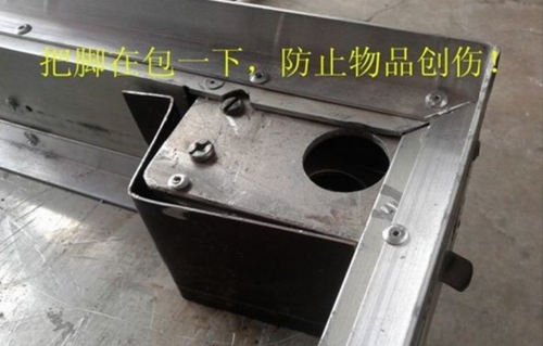 钓友DIY铝合金小钓台过程_WWW.YUJUCEPING.COM