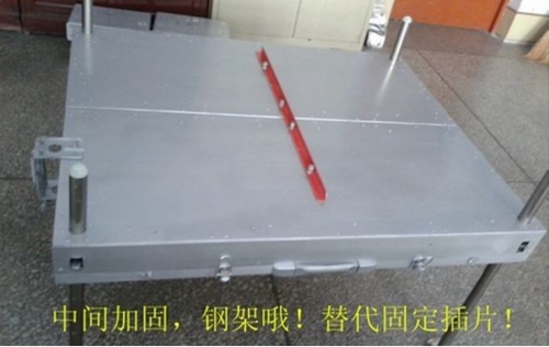 钓友DIY铝合金小钓台过程_WWW.YUJUCEPING.COM