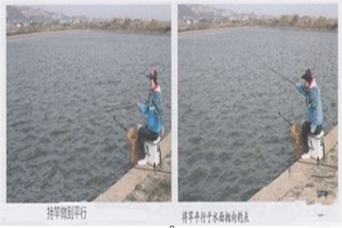 台钓的五种抛竿方法_WWW.YUJUCEPING.COM