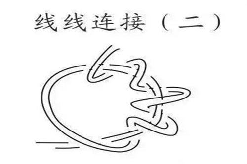 几种不易断线的钓线连接点打结方式图解_WWW.YUJUCEPING.COM