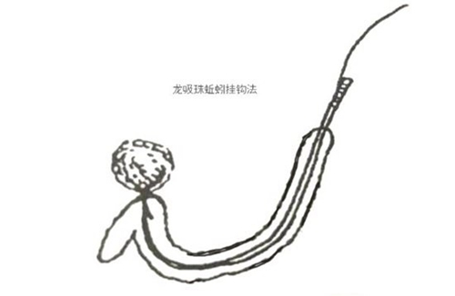 蚯蚓挂钩的方法_WWW.YUJUCEPING.COM