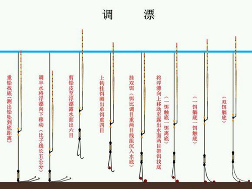 钓鲫鱼调漂的方法_WWW.YUJUCEPING.COM