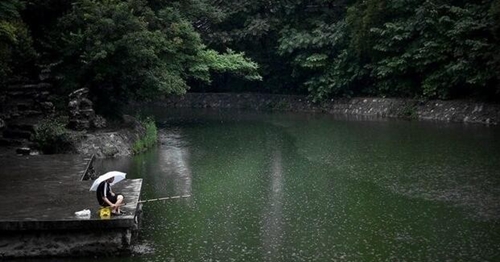 下雨天钓鱼无漂钓法技巧_WWW.YUJUCEPING.COM