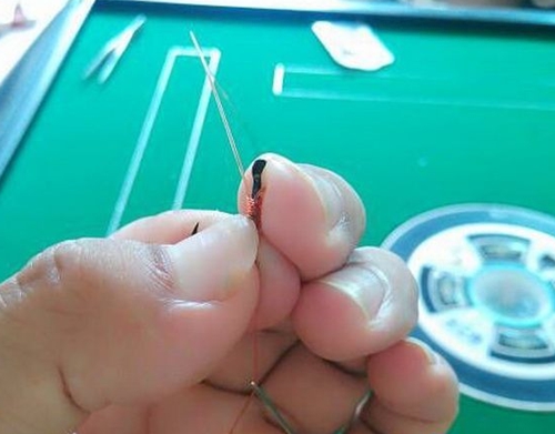 超简单的绑钩方法图文_WWW.YUJUCEPING.COM